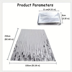 Emergency Thermal Blanket for Outdoor Activities Lightweight and Portable