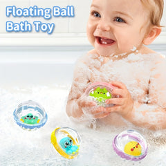 Ocean Animal Floating Ball Bath Toy Unisex Shower Gift