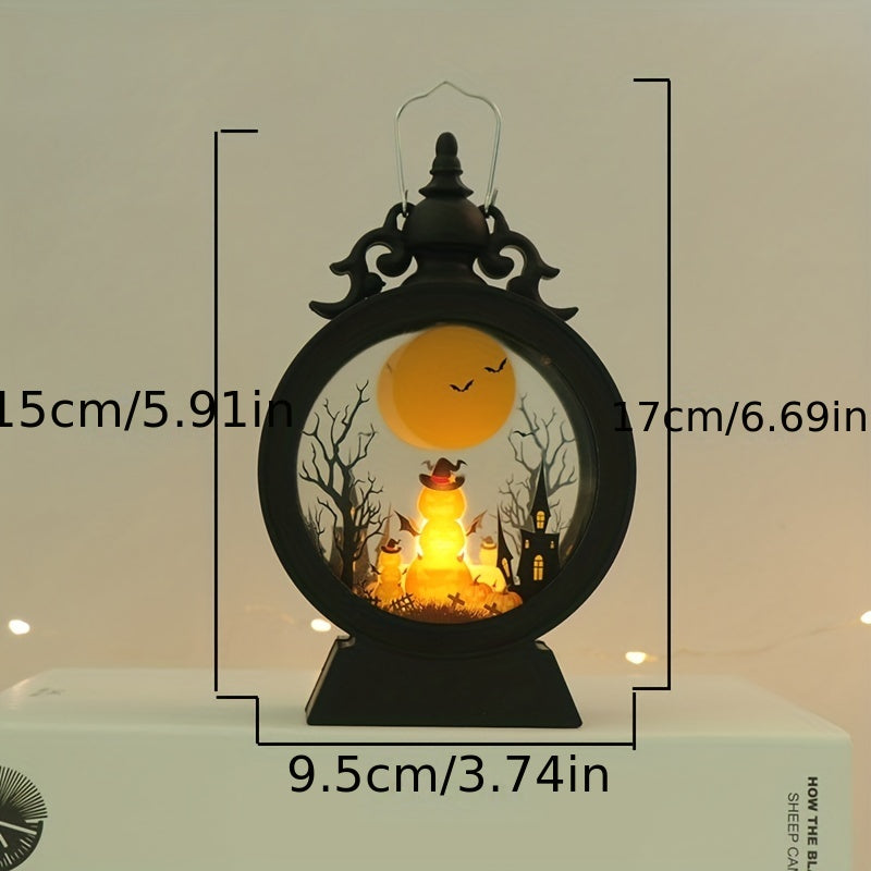 Vintage LED Halloween Candle Lantern Mini Lantern Decorative Lights