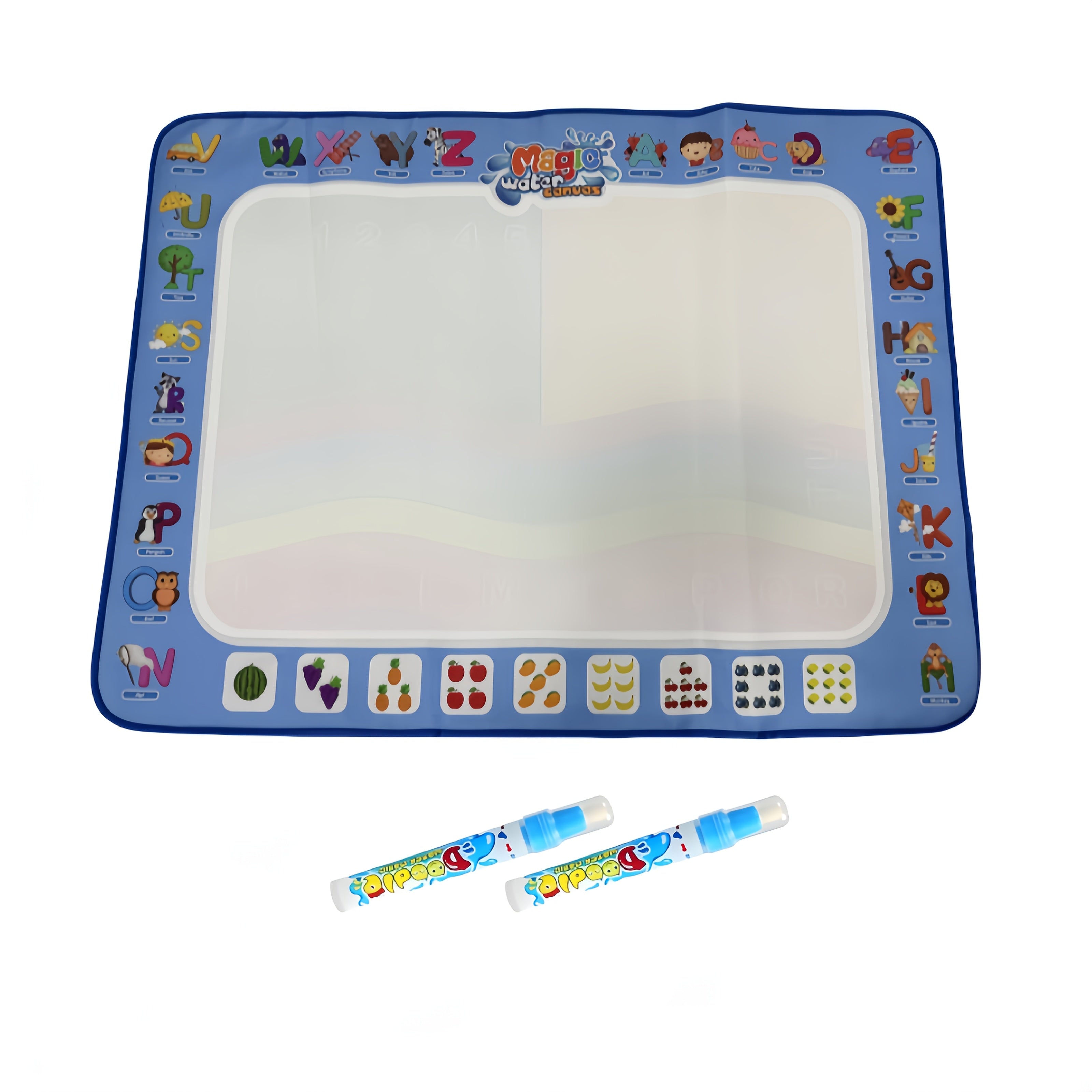 Reusable Magic Water Canvas Doodle Pad Washable Art Toy Animal Illustrations