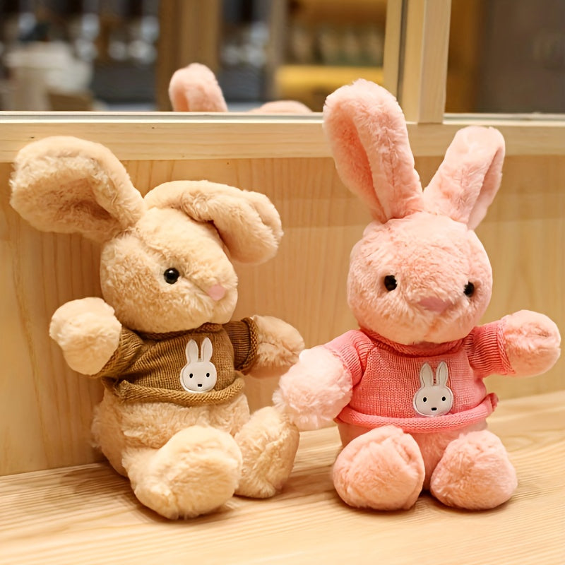 8'' Little Rabbit Plush Doll, Soothing Rabbit Cloth Toy