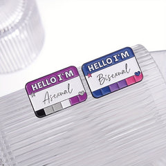 Stylish Label Pin for Backpacks Jackets