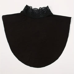 Solid Lace Faux Collar False Collar Detachable Half Shirt Blouse