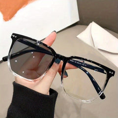 Y2K Block Sunglasses Square UV400 Sun Shades Glasses Beach Party