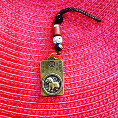 Brass 12 Zodiac Buddha Charms DIY Jewelry Accessories
