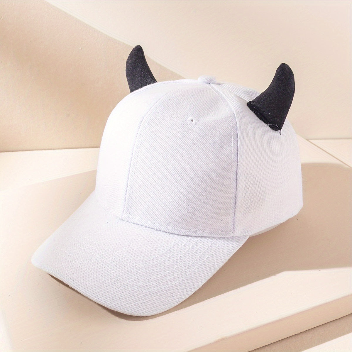 Unisex Baseball Cap Solid Cartoon Couple Sun Hat Lightweight Dad Hat