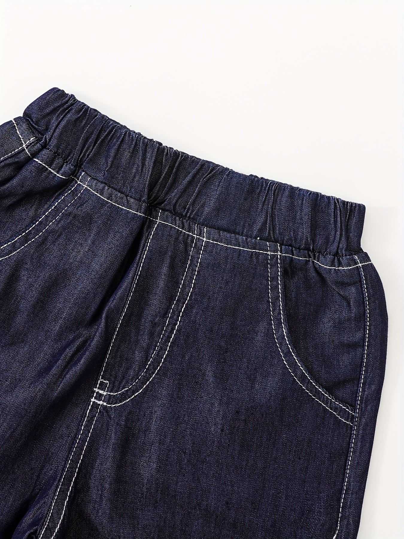 Girls Ultra Thin Casual Denim Pants Summer Lightweight