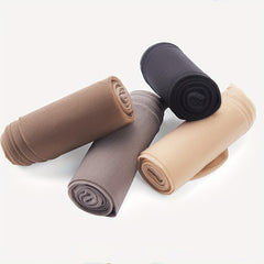 4 Pairs Sheer Tights High Waist Anti-snag Pantyhose Women's Stockings