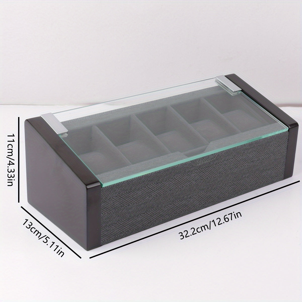 Vintage Watch Box with Sunroof & Five Display Boxes