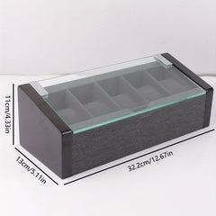 Vintage Watch Box with Sunroof & Five Display Boxes