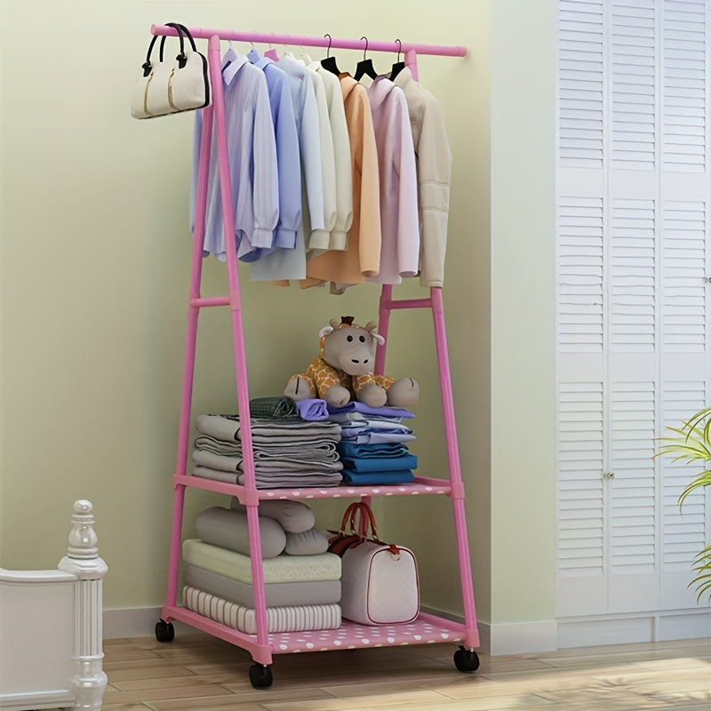 Movable Triangle Coat Rack Holder