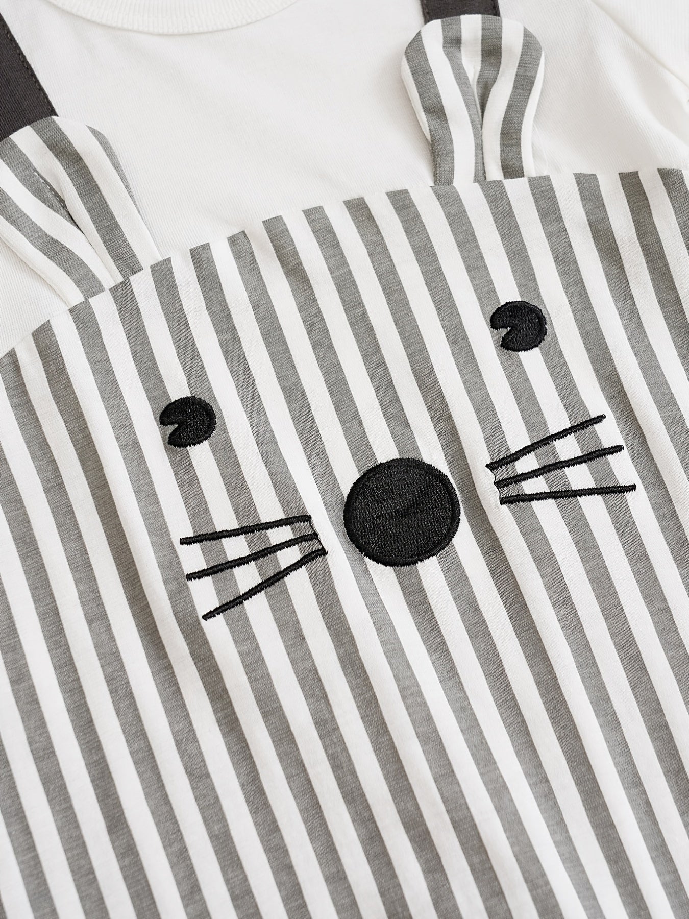 Mouse Print Baby Boys Long Sleeve Jumpsuit