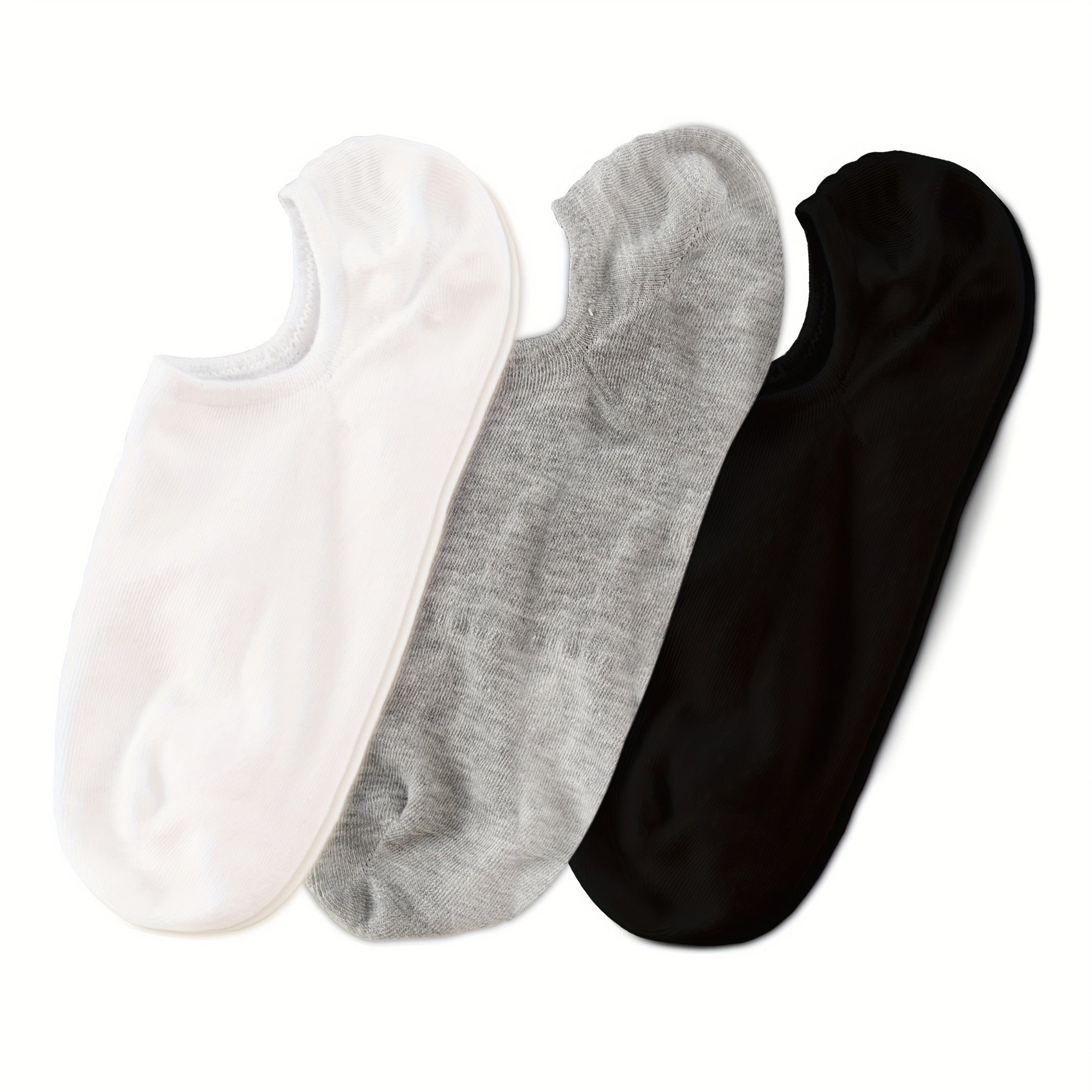 6 Pairs Solid Low Cut Ankle Socks Women's Stockings
