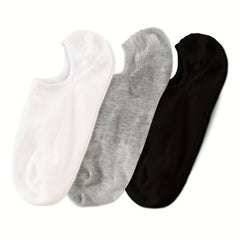 6 Pairs Solid Low Cut Ankle Socks Women's Stockings