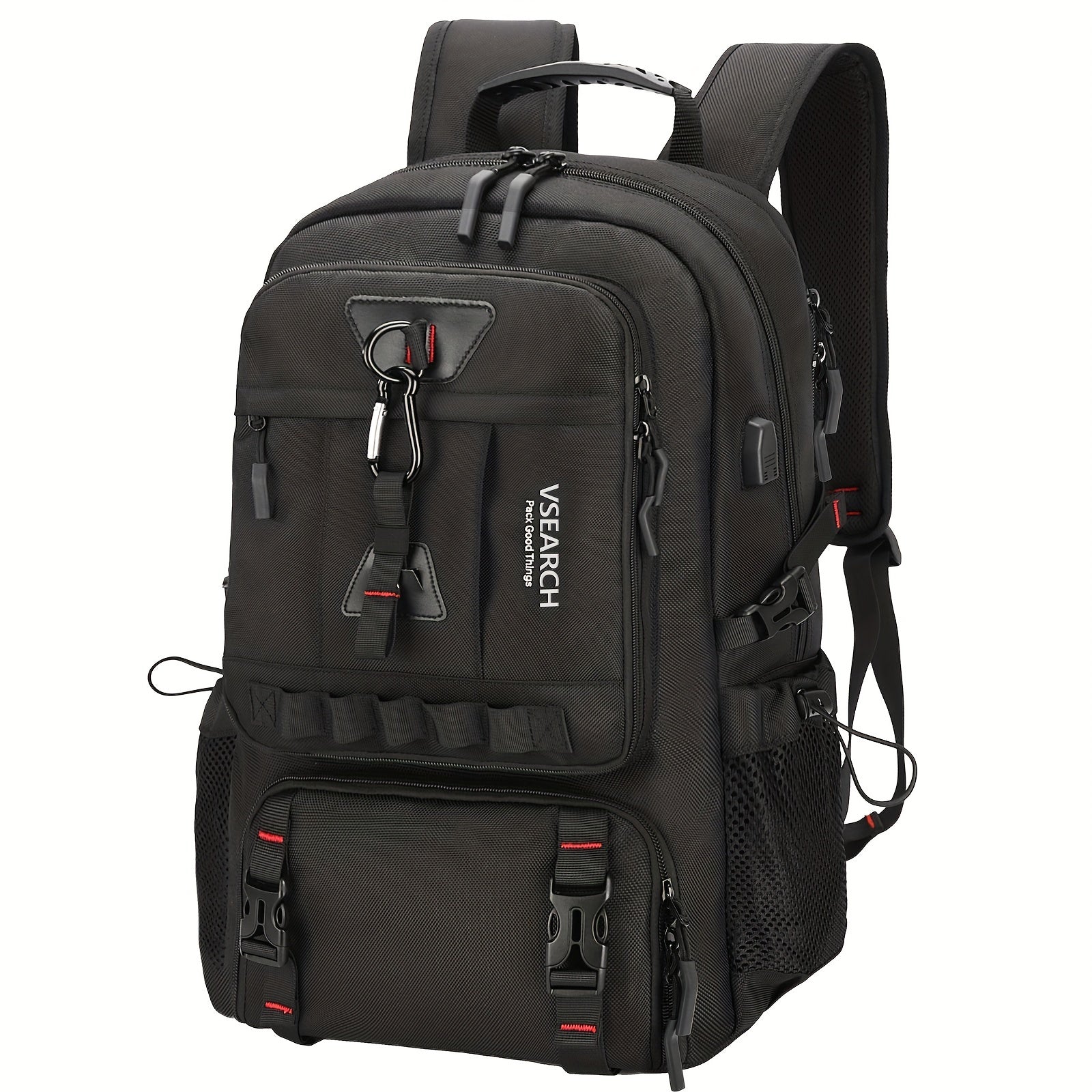 Large Travel Laptop Backpack with Shoe Compartment