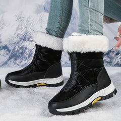 Women's Waterproof Snow Boots Winter Warm Hiking Boots