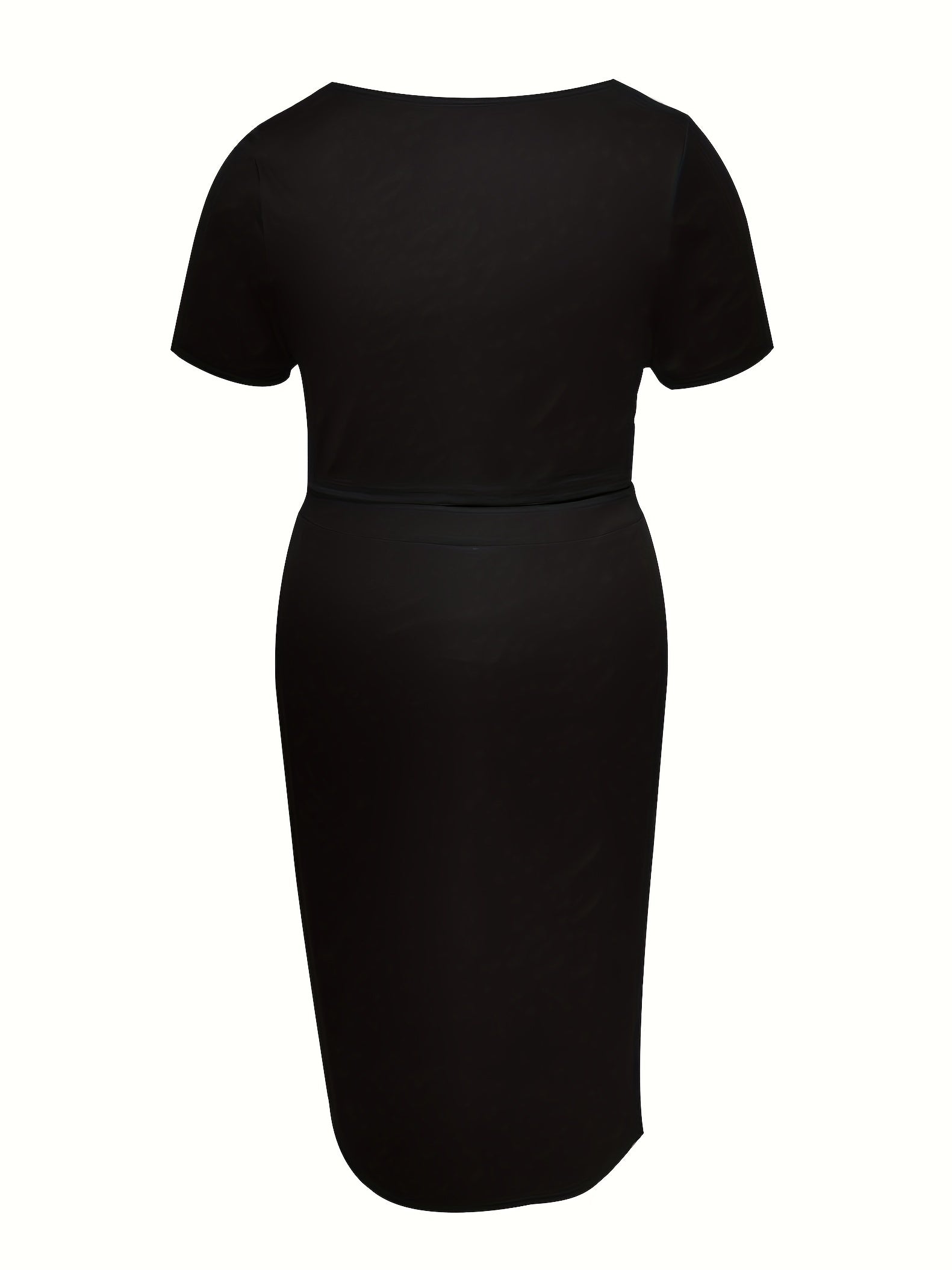  Juneteenth Graphic Crop Top & Split Knot Skirt Set
