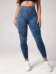 Seamless High Waist Yoga Leggings Fitness Running Pants