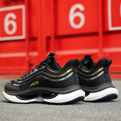 Men's Striped Running Shoes Breathable ETPU Sole