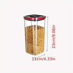 Airtight Food Storage Containers with Rotating Lids