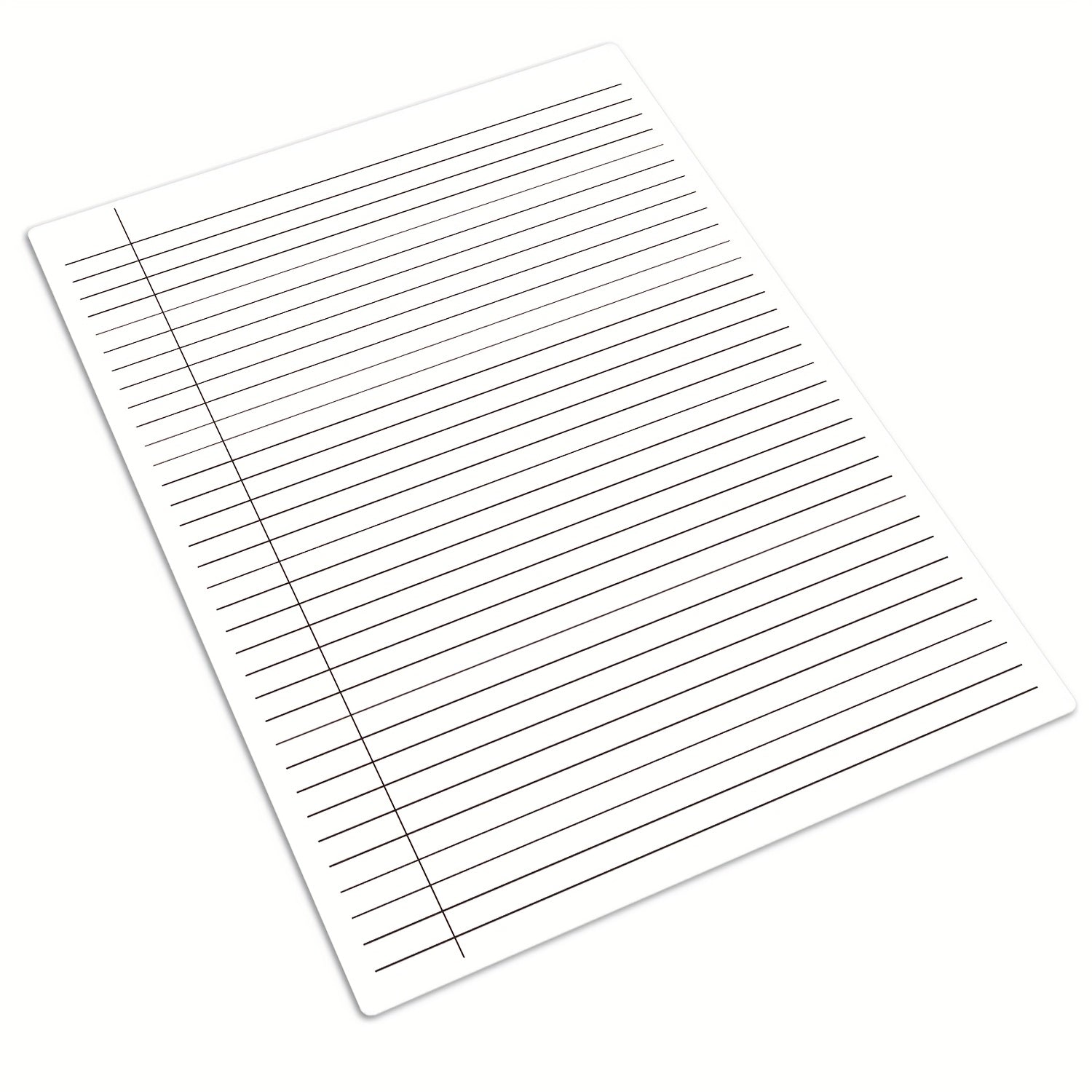 AMIBOX Dry Erase Notebook College Ruled Lined Board - Homeschool & Classroom Sup