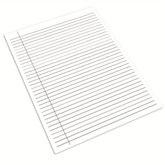 AMIBOX Dry Erase Notebook College Ruled Lined Board - Homeschool & Classroom Sup