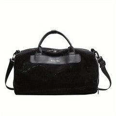 Rhinestone Travel Shoulder Bag Large Capacity Crossbody Handbag