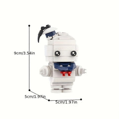 159pcs Movie Ghost Brickheadz Set - Halloween Christmas Gift
