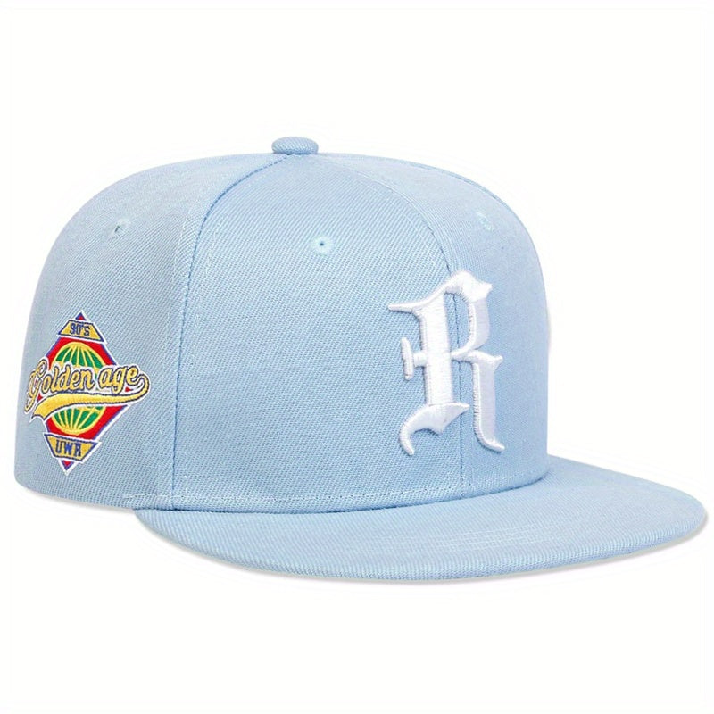 Men's R Letter Baseball Cap Sports Hip Hop Cap
