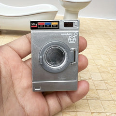 Mini Dollhouse Washing Machine Model Ornament