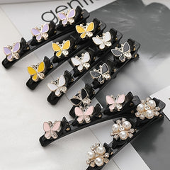 Sparkling Butterfly Hair Clips for Women