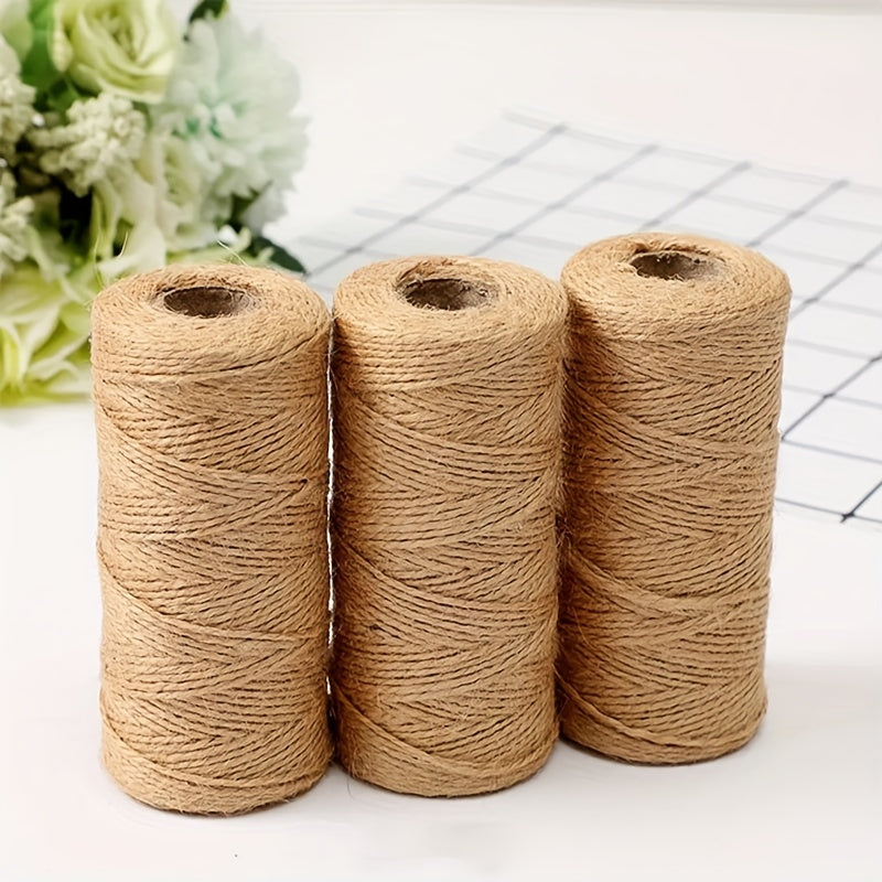 3pcs 12mm 50m Party Decoration Hemp Rope DIY Handicraft Special Hemp Rope