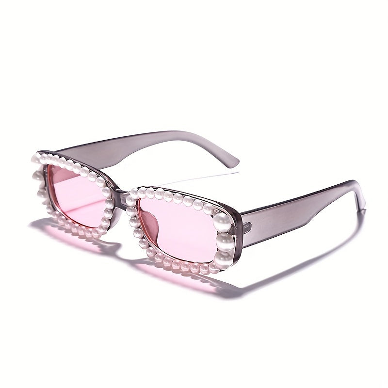 Y2K Rectangle Sunglasses Jelly Anti Glare Glasses UV400