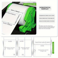 Multifunctional Adhesive Label Paper Mailing Supermarket Commercial