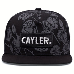 Men's Hip Hop Flat Brim Hat