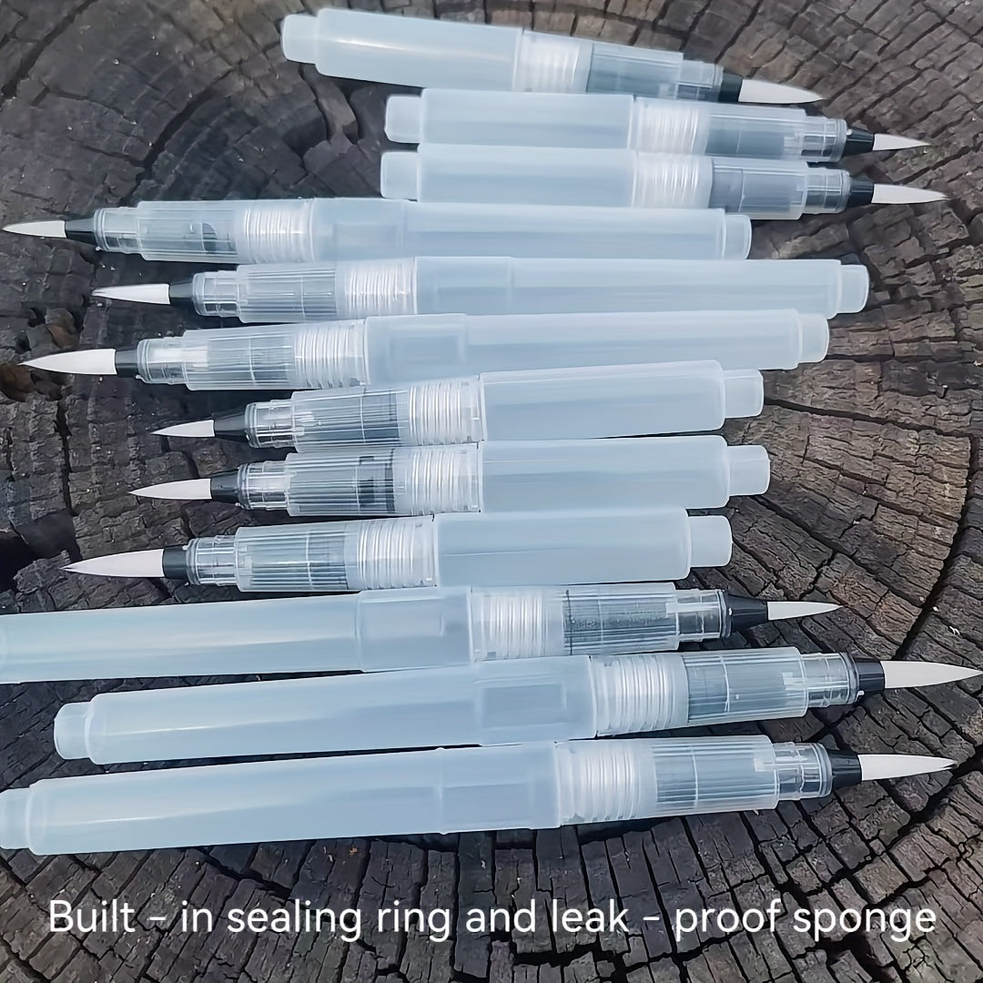 Watercolour Brushes Set 12pc Art Supplies Brush Set