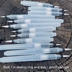 Watercolour Brushes Set 12pc Art Supplies Brush Set