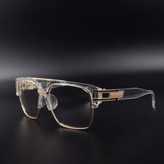 Square Frame Vintage Sunglasses Classic Metal Gradient Shades Sunglasses