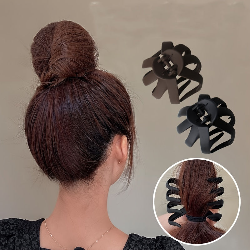 Large Hair Claw Clips Matte Strong Grip Medium Hair Clips Hair Accessories