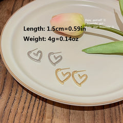 Love Earrings Romantic Hearts Dangle Earrings for Women