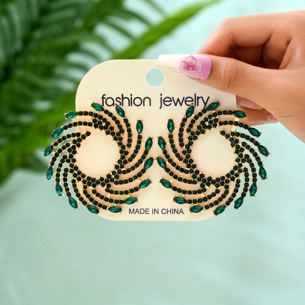 Geometric Shape Personality Earrings Ladies Jewelry Catwalk Accessories