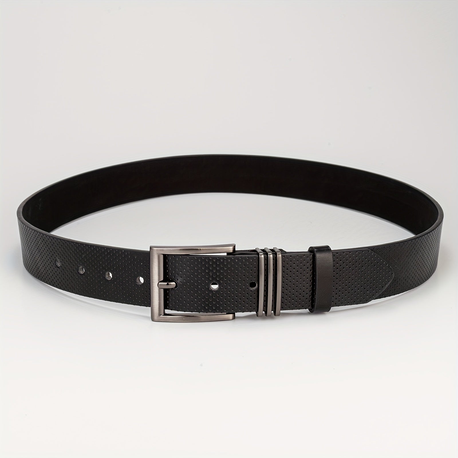 Starry Sky Metal Ring Men's Belt