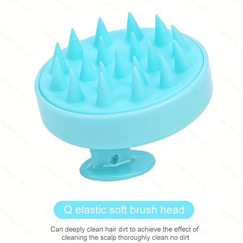 Silicone Shampoo Brush Scalp Massage Brush Soft Hair Brush