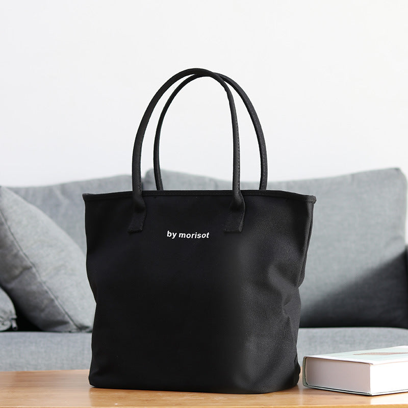 Large Capacity Canvas Shoulder Bag for Students