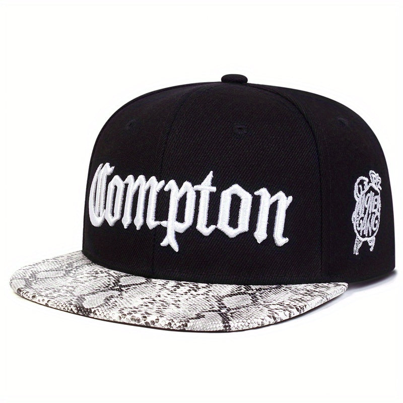 COMPTON Embroidery Snapback Hat Baseball Cap Adjustable Unisex Dad Hats
