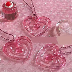 Y2k Love DIY Couple Keychain Pink Phone Pendant