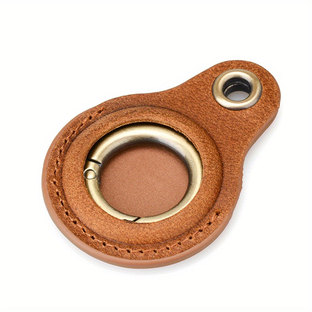 AirTag Protective Case Pet Anti-lost Keychain Tracker Leather Case