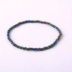 Colorful Glass Bead Bracelet Anklet Boho Accessories
