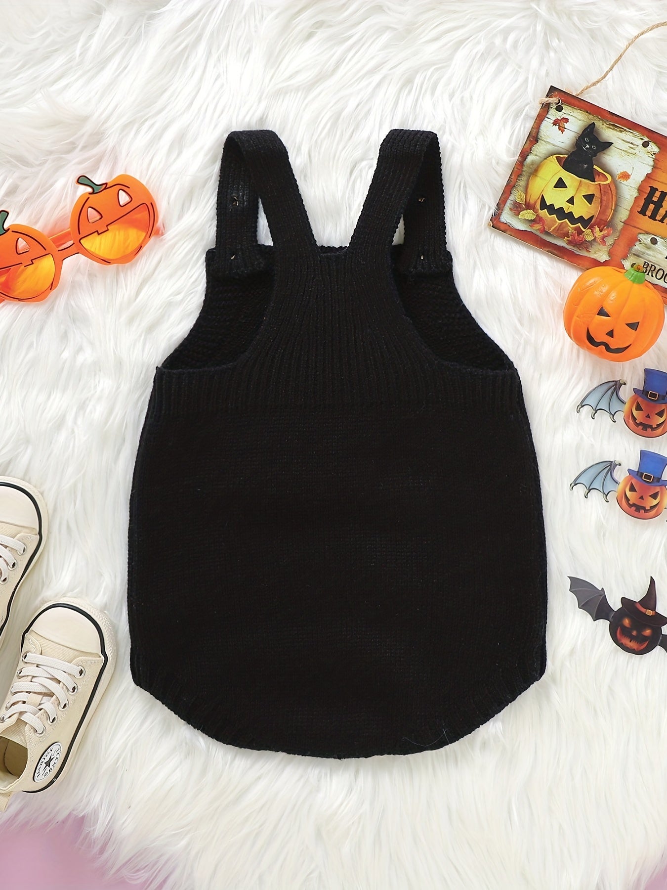 Halloween Party Pumpkin Cosplay Baby Triangle Jumpsuit