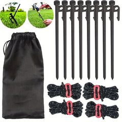 8pcs Tent Extended Ground Nails for Camping Beach Camp